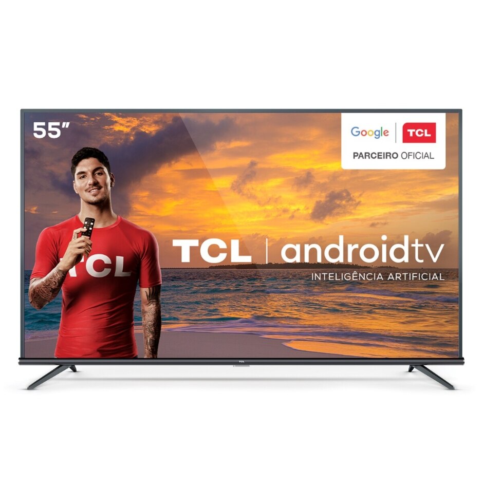 Tv 55" Led TCL 4k - Ultra Hd Smart - 55p8m